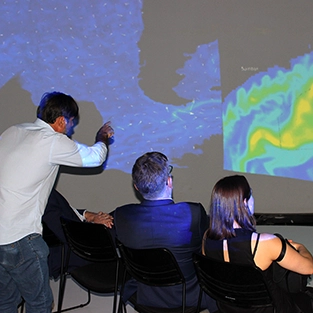 Delegação da Noruega e Gestor da shell
